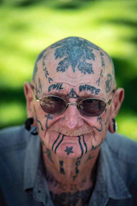 face tattoo