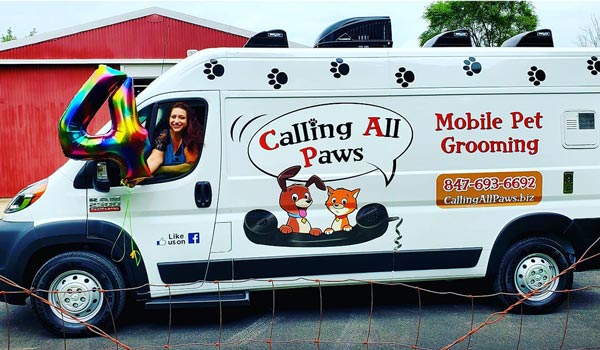 mobile dog grooming