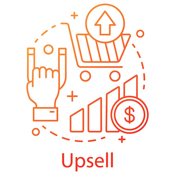 upsell gift cards