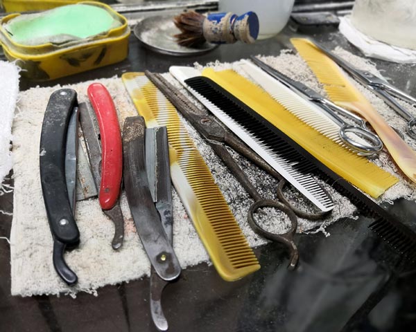 sharpening shears