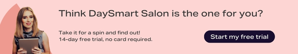 DaySmart Salon Free Trial banner