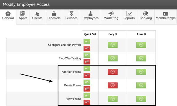 Employee Access