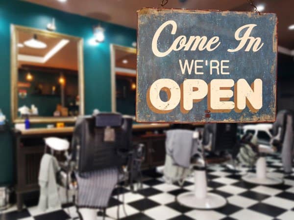 salon signs