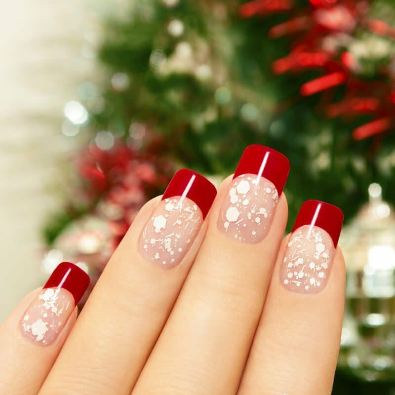 55 Best Winter Nail Ideas to Try | Xmas nails, Gel nails, Stylish nails