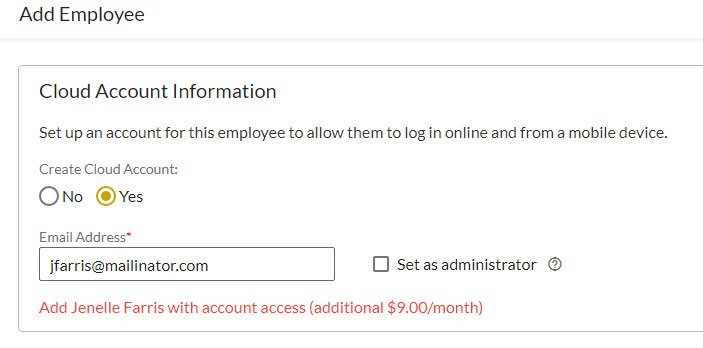 cloud account