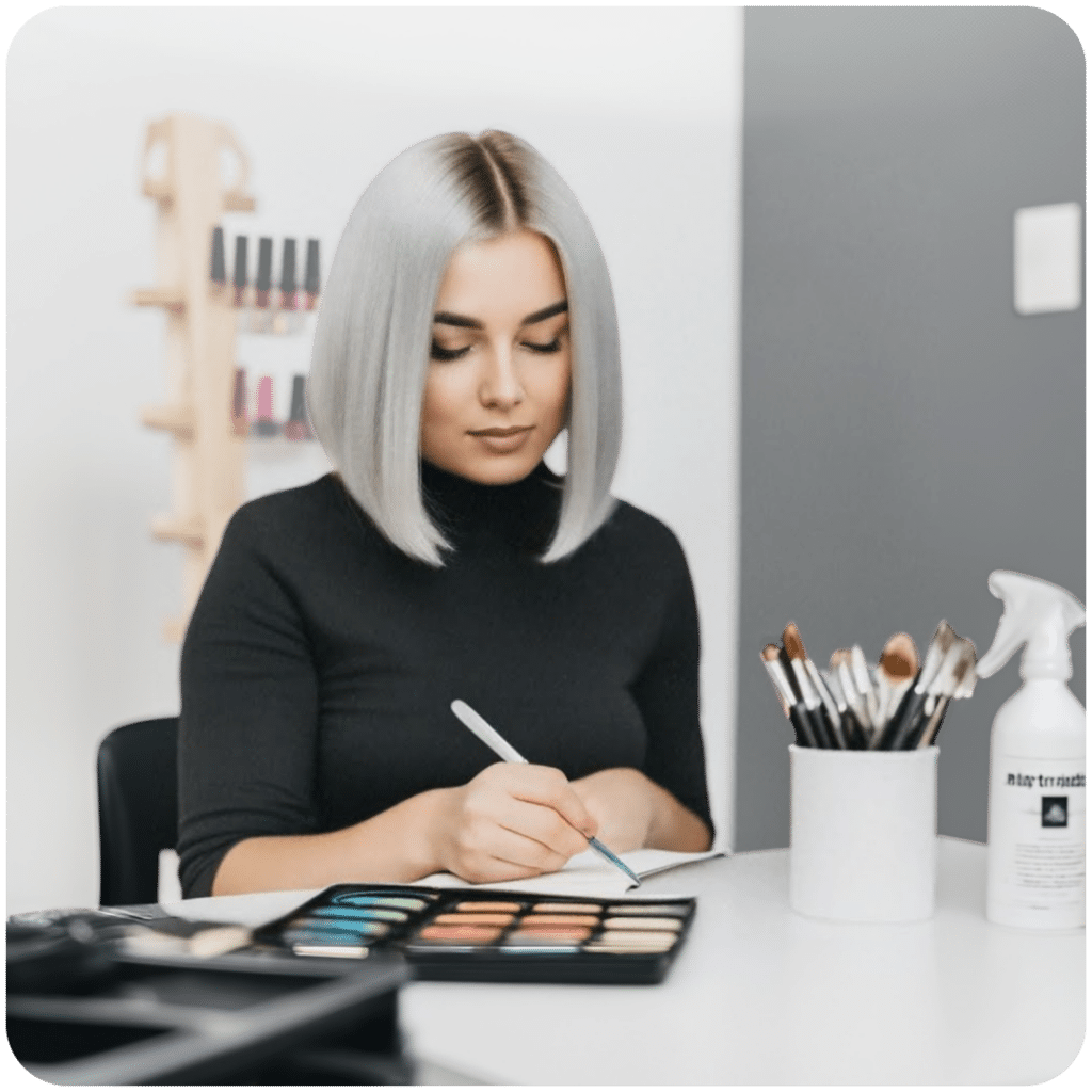 Access salon payroll data on mobile device, laptop, or tablet