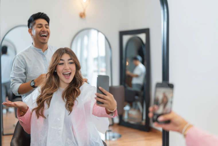 Get clients actively involved in marketing your new salon through user generated content