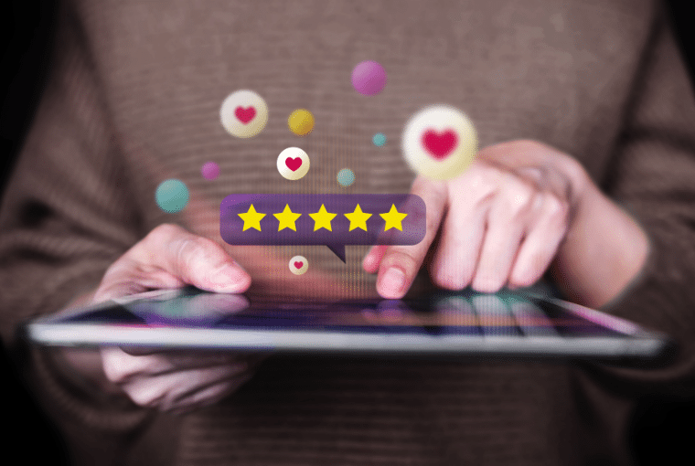 Use client reviews and testimonials when marketing your new salon to build authenticity