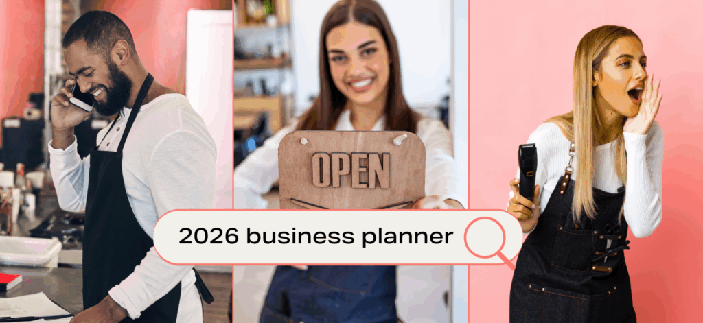 Colorful banner showing DaySmart Salon's free 2026 Salon Business Kit