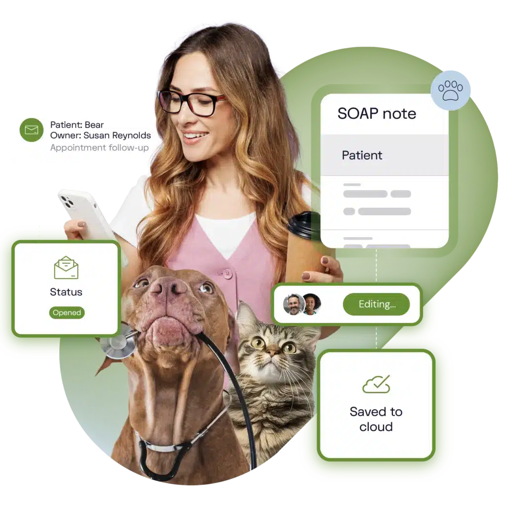 Veterinary patient care software