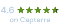 4.6 stars on Capterra