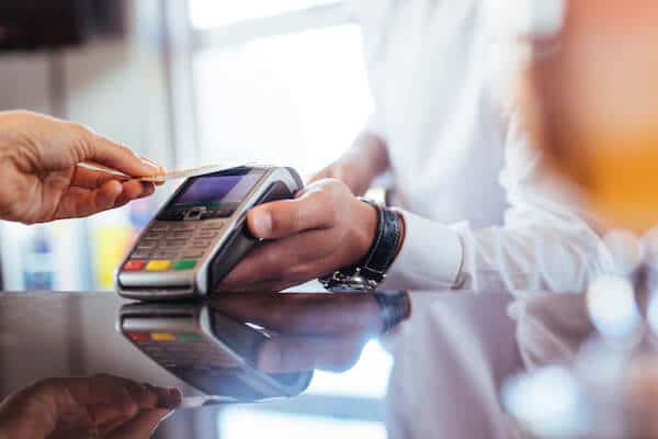 Contactless credit card payment